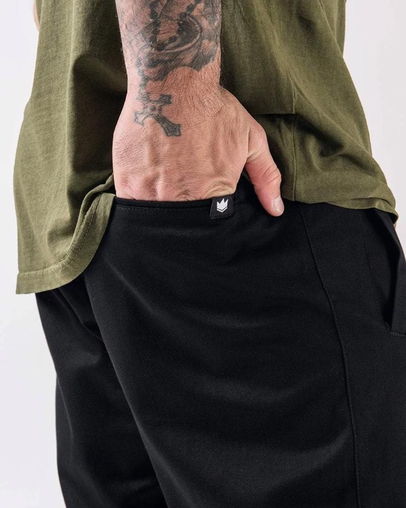  Kingz Casual Cotton Gi Pants-black